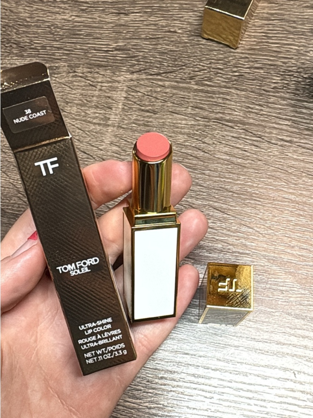 Tom Ford Soleil Ultra-Shine Lip Color — Nude Coast (Pink-Nude)